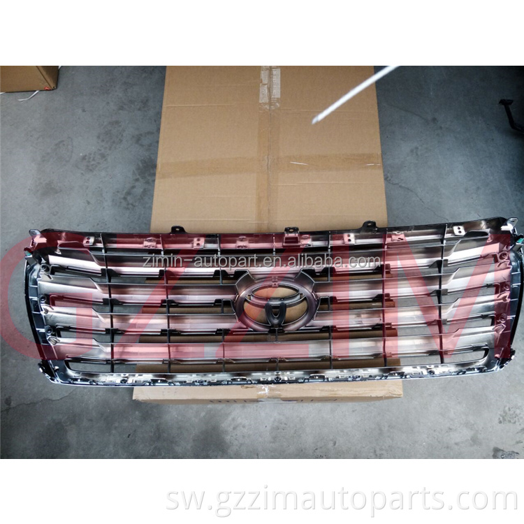 Gari Front Grill Auto Front Grille Front Chromed Bumper Grille kwa FJ200 2012